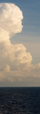 Sea, Coast and Clouds